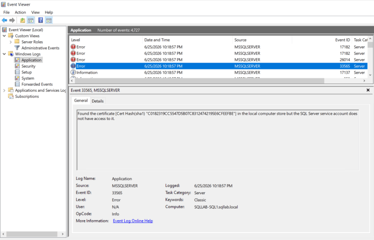 Stop Checking ‘Trust Server Certificate’: How To Give SQL Server A ...